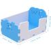 Levemolo 1pc Hamster Toilet Little Critters Hamster Bathroom Square Urinal Potty Pet Bathroom Litter Blue PVC 15x10cm Blue - Buy Online on GoSupps.com