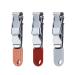 Thin Nail Clipper Portable Stainless Steel Nail Toe Cutter Trimmer Scissor Carbon Steel Manicure Pedicure Tool (Color : 3pc-Mix)