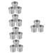 Amosfun 15 Pcs Magnetic Soap Holder Wall Soap Holder Shower Soap Holder Bathroom Soap Organizer Draining Soap Holder Caps Soap Holder Magnetic Bathroom Soap Holder Wall-mounted Component