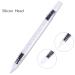 Fashionable Silicone Head Nail Tools - 3D Carving DIY Glitter Rhinestone Double Ended Nail Art Brush for Perfect Manicure - Buy Online on GoSupps.com