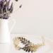 Headband Gold Leaf Headband Metal Leaves Bride Wedding Headpiece Head Wear Accessories For Women - Buy Online on GoSupps.com