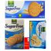 Gullon Sugar Free Cookie Biscuits Selection 3 Boxes Vanilla Wafers Digestives Maria Diabetic Multipack Friendly Gift box for friend & Family on christmas mothers & father day. (1 Bundle)