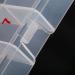 Nail products nail piece storage empty box 1000 pieces translucent digital nail piece anti falling empty box jewelry rack - Buy Online on GoSupps.com