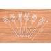 100 Pcs Clear Plastic Forks Bulk 4.5 inch Length Sturdy and Durable Disposable Forks for Party Picnic Barbecue Restaurant Dinner Dessert - Buy Online on GoSupps.com