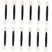 DOITOOL 24pcs Eyeshadow Makeup Applicator Eye Shadow Applicator Eye Shadow Stick Make up Makeup Tools Miss 7cm Black - Buy Online on GoSupps.com