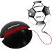 QUICKPLAY Replay Soccer Training Ball | Adjustable Bungee Elastic Training Ball with Base Weight Size 4 Soccer Ball (Junior)