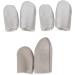 VILLCASE 12 Pcs Knit Mittens Thimble Set - Leather Finger Protectors for Knitting Sewing & Needle Felting - Craft Shield Covers & Thumb Thimbles - Buy Online on GoSupps.com