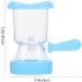 Healifty Glass Cleaner Accessories Set - 6pcs Sky-blue Silicone Cups for Effective Cleaning of Glasses, Makeup Tools, and Bath Containers - Buy Online on GoSupps.com