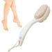 Dovxk 2 in 1 Pumice Stone for Feet 2 in 1 Multifunctional Foot Care Tools | Comfortable Foot Scrubber Anti-Slip Gentle Bathroom Accessories for Men and Women White - Buy Online on GoSupps.com