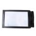 Magnifiers HD 3 Times  A4 Full Page Large Sheet Magnifying Glass Reading Aid Lens Fresnel New for Books  Newspapers  Maps  Coins  Jewellery  Hobbies & Crafts (Black) Durable and Practical