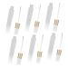 HAPINARY 6pcs Bottle DIY Mascara Bottle Eyeliner Tube Clear Eyeliner Bottle