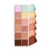 BommFu Foundation Concealer Palette Color Concealer Palette for Face Contour and Cream Makeup Melting Texture for Youth Teens Family & Friends