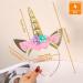 4 Pieces Unicorn Headband Girls Glitter Unicorn Horn Ears Flower Headband kids Head Bands Hair Accessory for Unicorn Theme Birthday Party Favor Supplies - Buy Online on GoSupps.com