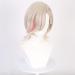 Gray & Red Long Wig for Lyney Cosplay | Genshin Impact Synthetic Heat-Resistant Hair - Buy Online on GoSupps.com