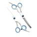 Plksei 2 pieces of dogs scissors dog care scissors dog care scissors dog cups set professional round with curved scissors for cats and other pets
