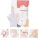 HAPINARY 2 Pairs Hand Removedor De Gel Hand Peeling Gel Boat Socks Moisturizing Gel Hand Exfoliating Gloves Cat Paw White Non-Woven Fabric Care - Buy Online on GoSupps.com