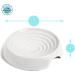 CatGuru Whisker Stress Free Cat Food Bowls - Non Slip Wide Shallow Dish for Kitten Supplies - Pack of 2 Marshmallow Cat Bowls - Buy Online on GoSupps.com