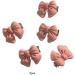 vreplrse 5 Pieces Pink Hair Clips Flower Women Girls Sweet Hairpins Styling Accessories Head Decoration Pin for DIY Crafts Bowknot - Buy Online on GoSupps.com