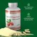 Biomenta MSM + Rose Hip + Glucosamine - 180 Allergen-Free Vegan Capsules | High-Dose 1200mg Sulfur 750mg Glucosamine HCL 300mg Rose Extract - Premium Quality - Buy Online on GoSupps.com