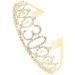Lurrose 21st Birthday Crystal Crown | Rhinestone Tiara Headband for Wedding & Party Decor (Golden Size 7) - Buy Online on GoSupps.com