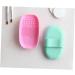 DOITOOL 1pc Brush Cleaning Pad Brush Cleaning Plate Brush Scrub Board Silicone Makeup Brush Cleaning Mat Rabbit Hair Claw Face Scrub Cosmetic Brush Cleaner Portable Wash Pad - Buy Online on GoSupps.com