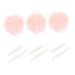 FOMIYES 3 Rolls Patches Beauty Simple Lace Invisible Double Girl Makeup Female Eye Stickers Eyelid Shaping