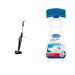 Vileda Steam Mop Plus UK Version Black Efficient and Hygienic Cleaning for Floors & Dr. Beckmann Carpet Stain Remover | Removes New and Dried-in Stains | Includes Applicator Brush 650 ml