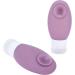 TOPINCN Travel Bottle Innovative Travel Bottle with Suction Cup Portable Silicone Cosmetic Storage Bottle for Outdoor 12x6x3.3cm (Purple) - Buy Online on GoSupps.com