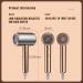 HJWNSD Double Negative ion Electric Hair Dryer High-end Hair dryers High-end Home Hotel Barbershop Student Dedicated Hair Dryer (Silver) - Buy Online on GoSupps.com