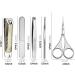 Nail Clipper Nail Clipper Set 5 Pieces Stainless Steel Nail Art Set Full Home Nail Trimmers Toenail Clippers Ergonomic Nail Clippers Sharp Nail Scissors C2 - Buy Online on GoSupps.com