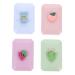 Solustre 16 StK Contact lens container LINSEN REACE SET Contact lens holder Lens pockets Lens Case Cosmetic container for eye lenses lens travel case simple