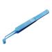 HONMEET Eyelid Tweezers Metal Meibomian Expressor Eyelid Forceps Eyelid Tweezer for Women Meibomian Gland Tweezers Women Beauty Tool Women Eyelid Tweezer Skin Care Woman Titanium Alloy 10.80X1.00X0.70CM Blue