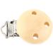 Natural Wood Baby Pacifier Clip - 10 Pack Lightweight & Easy to Clean Soothing Nipple Closures for Babies - Buy Online on GoSupps.com