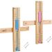 Zywuoy 15-Minute Rotatable Wooden Hourglass for Sauna & Spa - Green Timer for Yoga & Practice Rooms - Buy Online on GoSupps.com