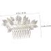 DOITOOL Hair Accessories Wedding Hair Clips for Brides Hair Clip Combs Rhinestone Hair Clip Wide Teeth Combs Bride Comb Bridal Hair Comb Gold Hair Pin Tiara Zinc Alloy Delicate - Buy Online on GoSupps.com