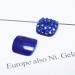 Yienate Chic Blue Bling False Toenails - Full Diamond Summer Fake Nail Tips for Brides | 24-Hour Nail Art - Buy Online on GoSupps.com