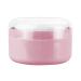 R cipient De Poudre Pour B b - Kit De Bouff e De Poudre Pour B b | Talcu Powd r Box | Case De Poudres Du Corps Apr s Le Pour Le Pour Le Pour La Plage Les Voyages La Maison Le Voyag Pink