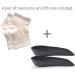2 Large Left 1/2 Inch Inside Socks Inserts Lifts for Limb Leg Length Discrepancies - Buy Online on GoSupps.com