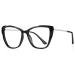 Blue Light Blocking Glasses Vintage Oversized Cat Eye Glasses for Women & Men Anti Eyestrain & UV Protection AB3304 Bright Black