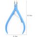 PSGS ABS Handle Toenail Ingrown Nail Art Cuticle Nipper Clipper Edge Cutter Manicure Scissor Plier Tool Pedicure Dead Skin Remover (Color : Random) - Buy Online on GoSupps.com