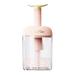 Face Wash Foam Maker Transparent Automatic Rebound Skincare Foam Maker Detachable Facial Cleansing Tools for Travel Household Fine Foam Deep Cleansing Pink
