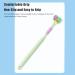 Ultra-Fine Three-Sided Toothbrush for Adults & Children with Autism - Soft Bristles for Complete Tooth & Gum Care - Green (19.5x0.5 cm) - Buy Online on GoSupps.com