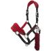 LeMieux Vogue Fleece Headcollar & Leadrope Halter - Full Size Burgundy/Navy | Buy Internationally - Buy Online on GoSupps.com
