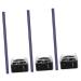 FOMIYES 3 Sets Eyebrow Pencil Dark Brown Eyeliner Eye Liner Gel Pen Tattoos Pen Eye Makeup Pencil Portable