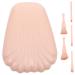 FRCOLOR 10 Pcs Flat Brush Makeup Mini Red Tea Hat Bat Hair Bow Metallic Headdress Blush Brush Black Hair Bow Major Highlighter Eyeshadow Brush Nylon Travel Highlight Brush Shell