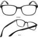 Zukky Blue-Light Blocking Progressive Multifocal Reading Glasses for Women - Square Large Black Red AM13 (Size: 2.5x) - Buy Online on GoSupps.com