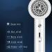 Professional Hair Dryer 1200W Travel Hair Dryer Negative ION Hairdryer 3-Speed Adjustment + one-Button Cold air for a Frizz Free Shine Nozzles with Low Noise for Family Salon White Small Gift - Buy Online on GoSupps.com