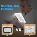 Tovmekdjn Full-Page 5X Magnifying Glass Rectangular Handhold Magnifier for Reading with 48 LED Lights - Buy Online on GoSupps.com