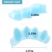 3 Pairs Silicone Toe Corrector Set - Toe Straightener, Bunion Corrector, Toe Separator Spacers for Women and Men (Blue) - Buy Online on GoSupps.com