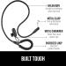 Gorilla Grip Reflective Dog Leash with Soft Handle & Waste Bag Dispenser - 5 Feet x 1/2 Inch Black - Buy Online on GoSupps.com